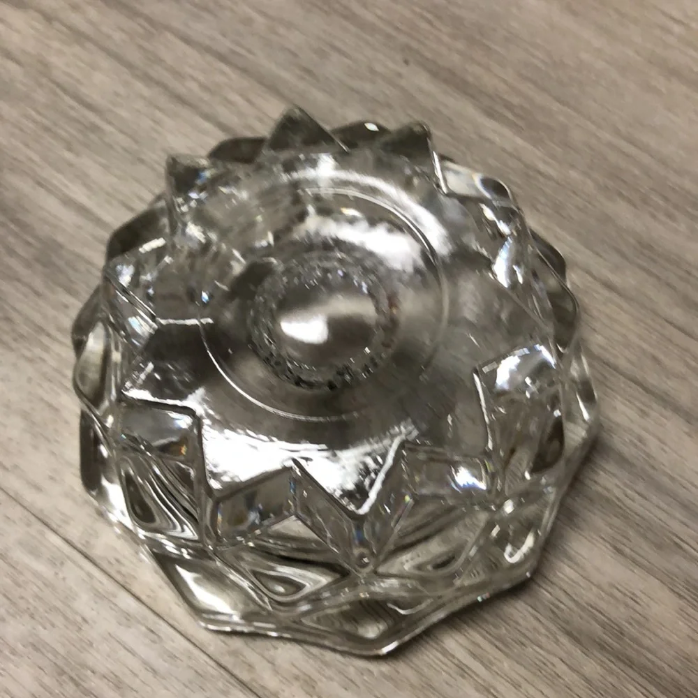 Cut Glass Candlesticks
